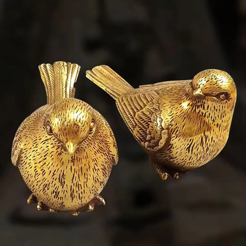 Sparrow Decor Sculpture