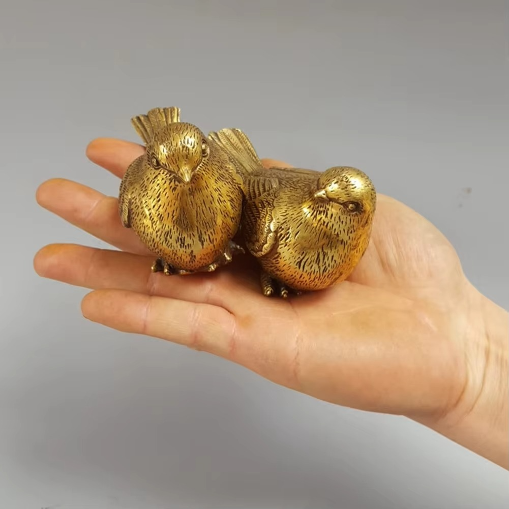 Sparrow Decor Sculpture