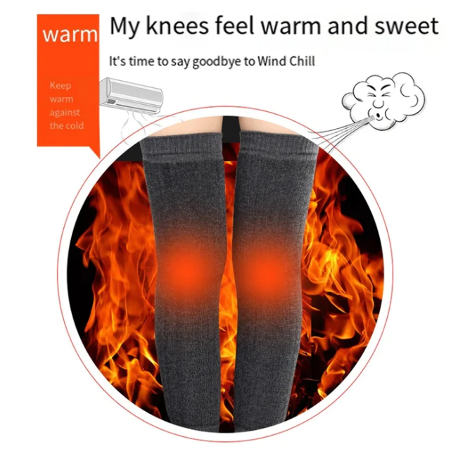 2-pcs Cashmere Leg Warmer For Men's & Women