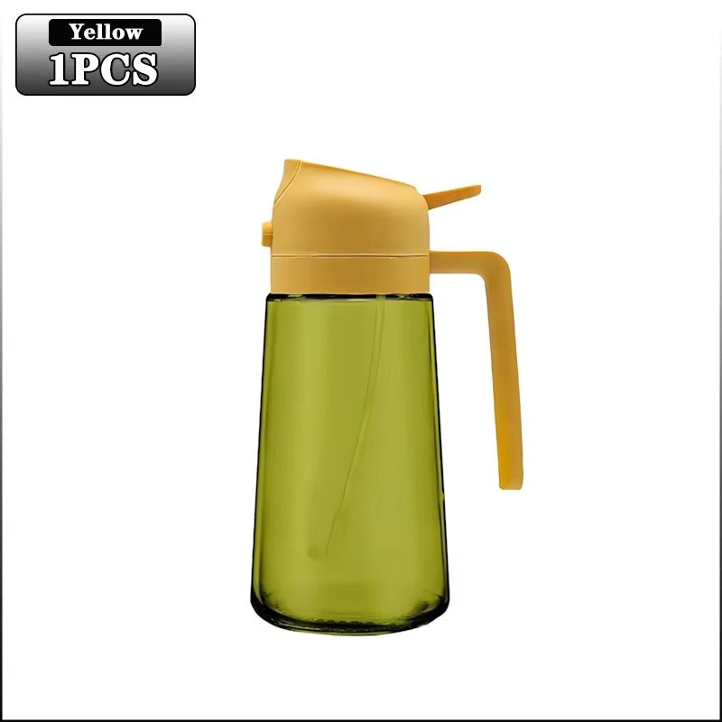 2 in 1 Glass Oil Sprayer & Dispenser