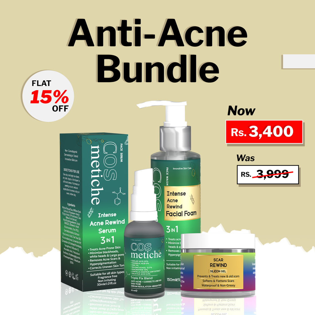 Intense Acne Rewind Facial Foam